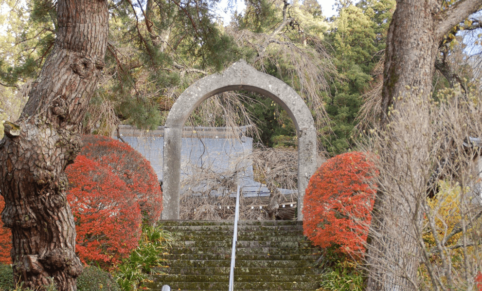 長谷寺の石門